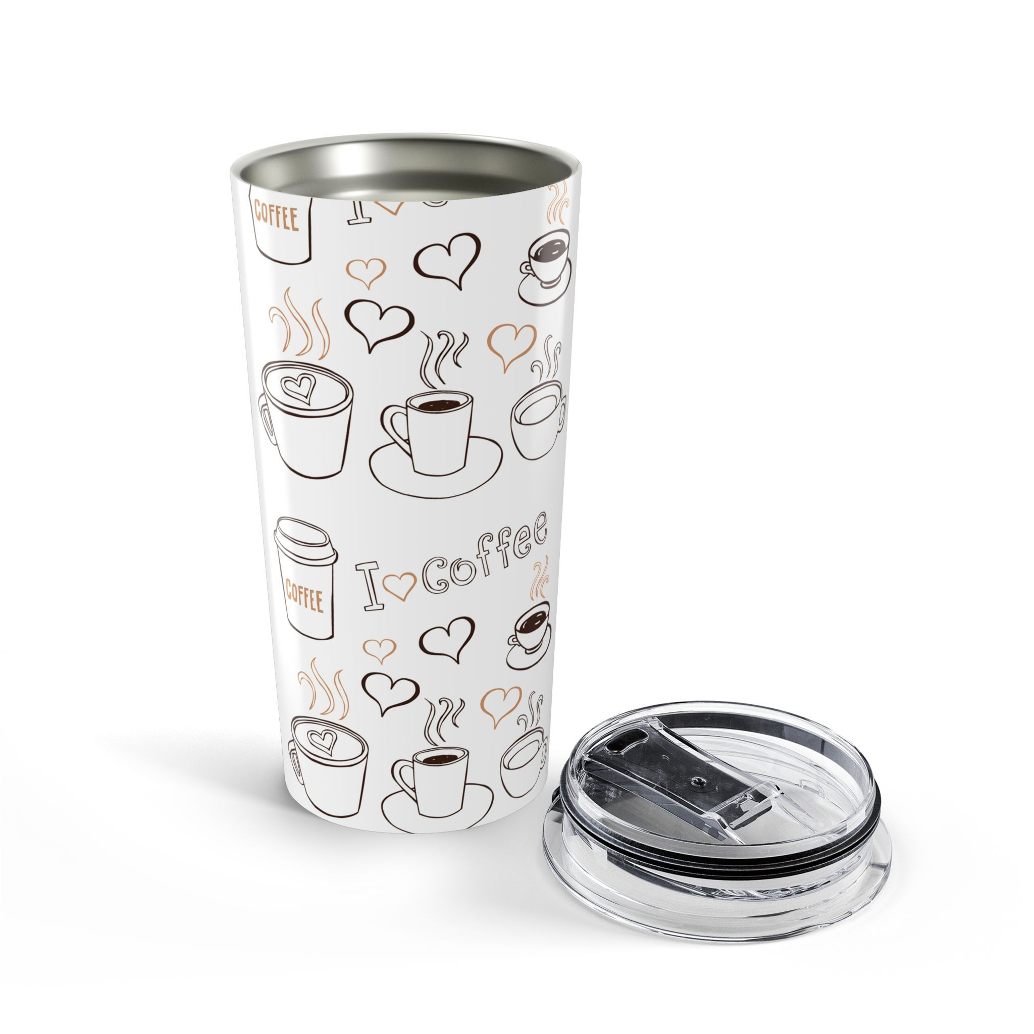Coffee Theme Tumbler 20oz 