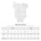 Thumbnail: Cute Unisex Infant Bodysuit With A Playful Design
