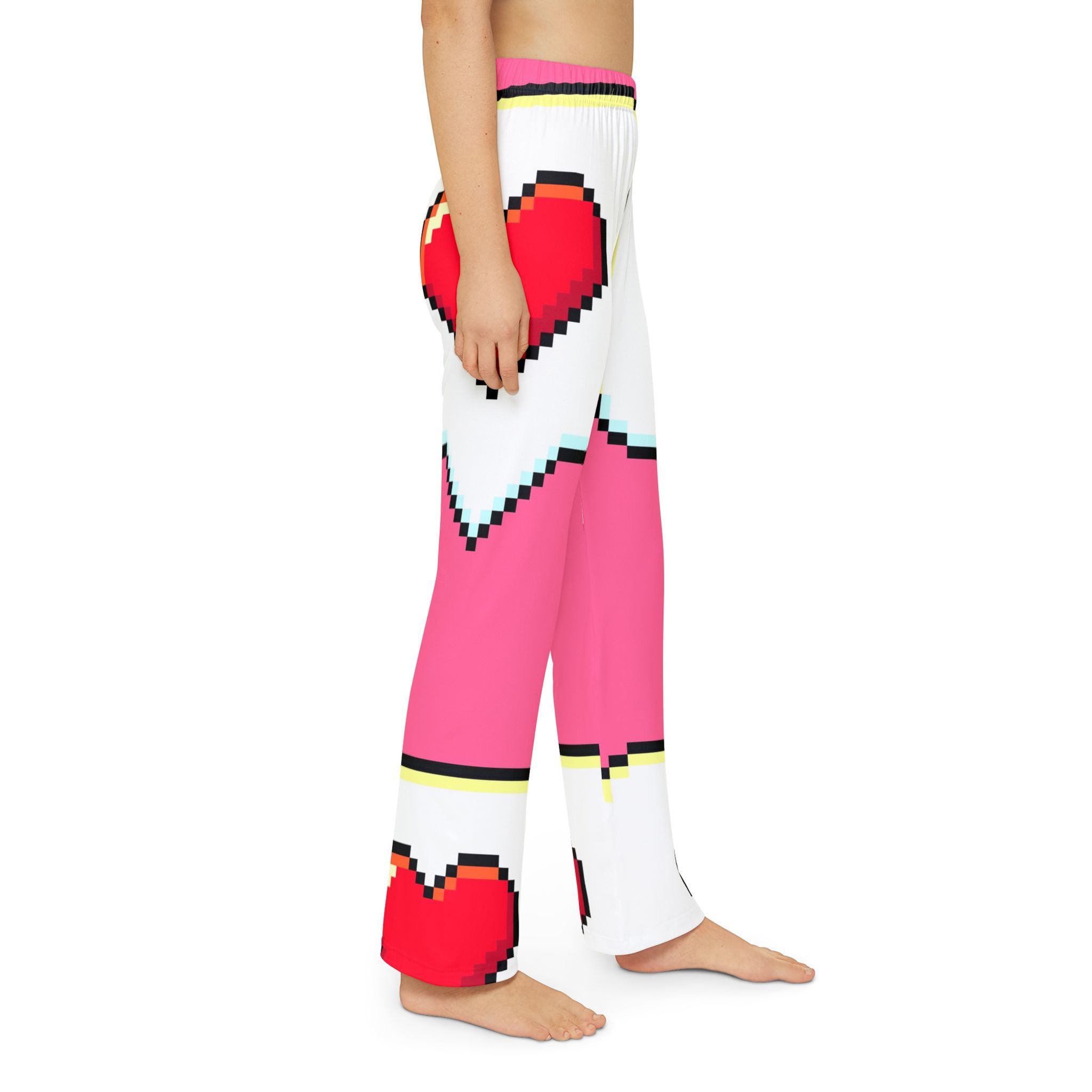 Pixel Heart Kids Lounge Pants