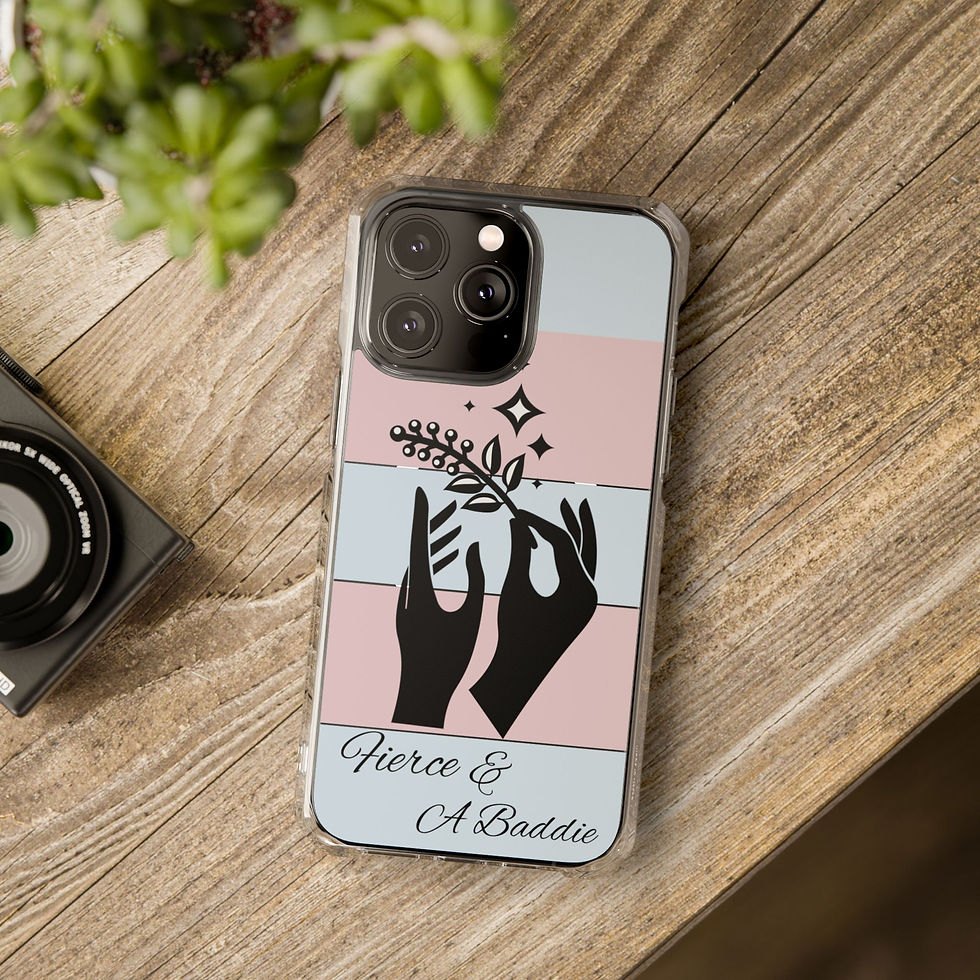 Thumbnail: Fierce & A Baddie Magnetic Phone Case
