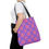 Thumbnail: Chic Light Pink & Purple Circle Tote Bag