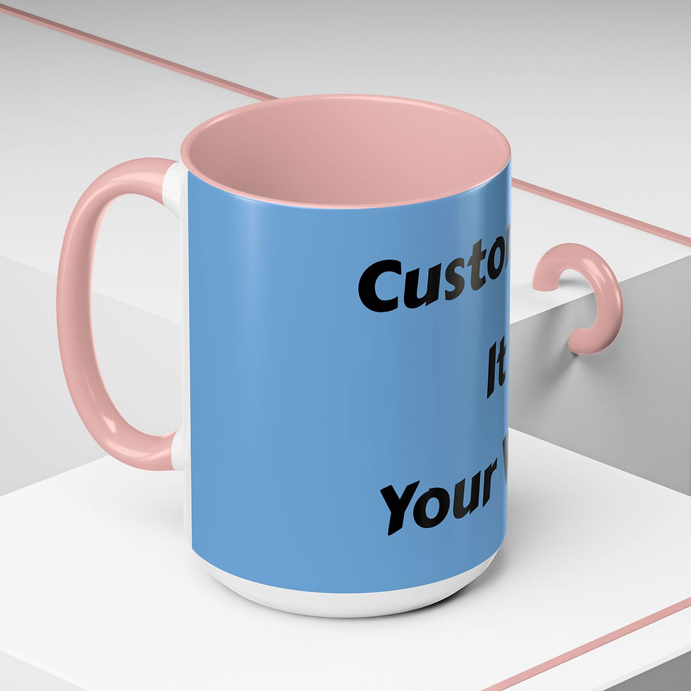 Thumbnail: Personalize This Accent Coffee Mug Your Own Way