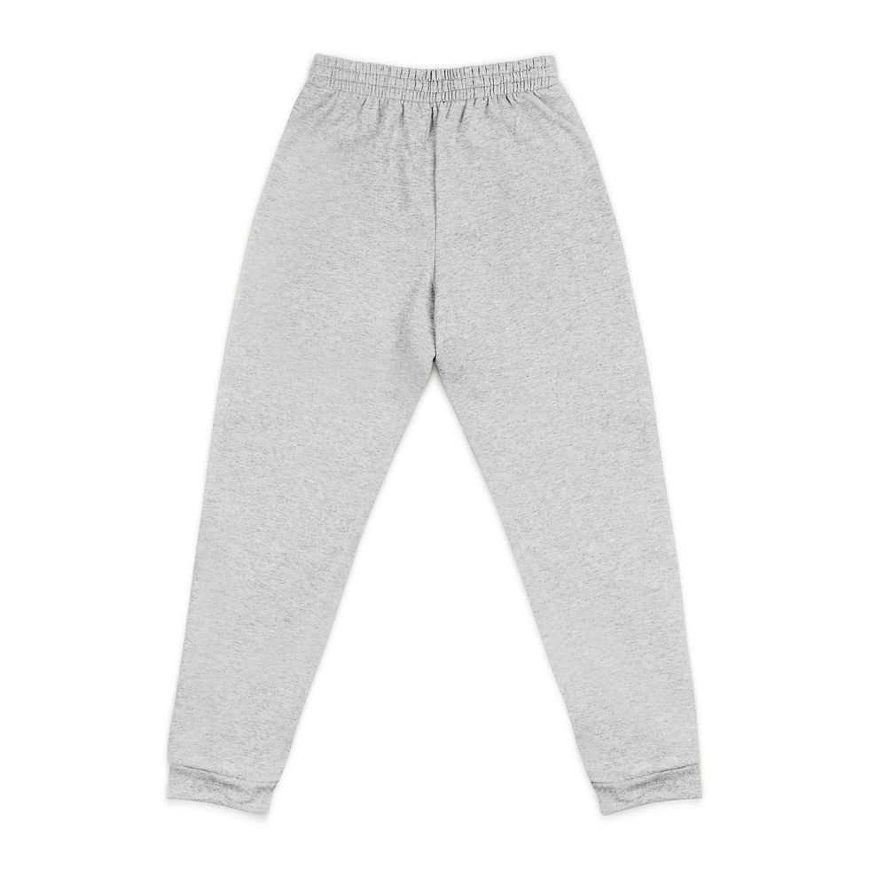 Thumbnail: Cozy Embroidered Unisex Joggers