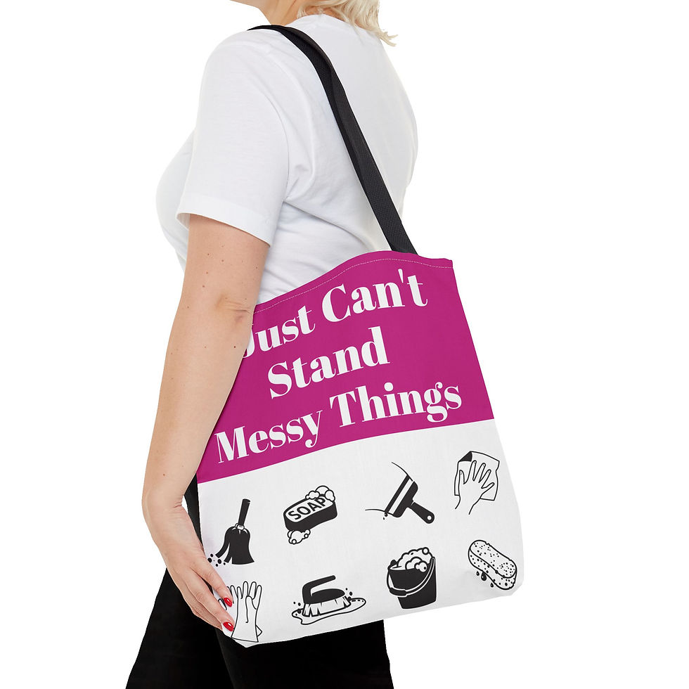 Thumbnail: Custom Made Cleaner Tote Bag For A Client