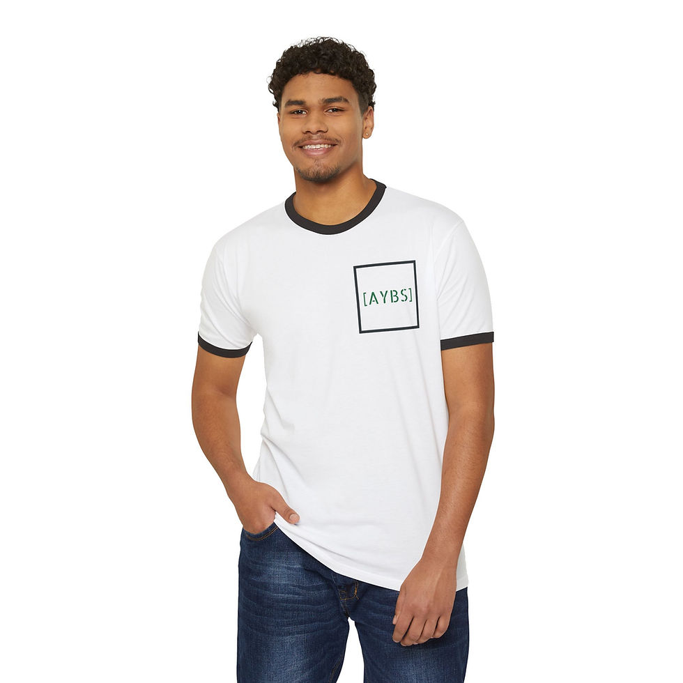 Thumbnail: Unisex Cotton Ringer T-Shirt