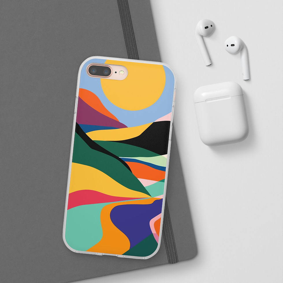 Thumbnail: Colorful Landscape Flexi Cases 