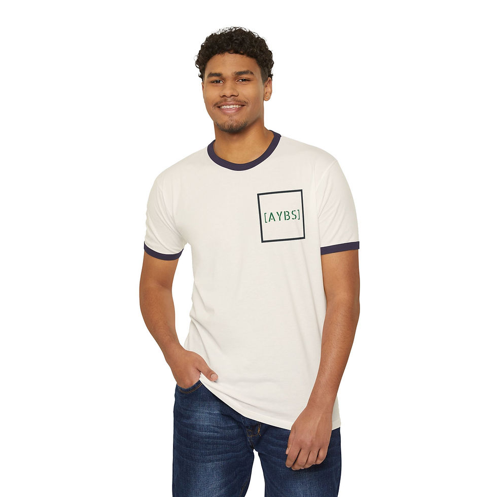 Thumbnail: Unisex Cotton Ringer T-Shirt