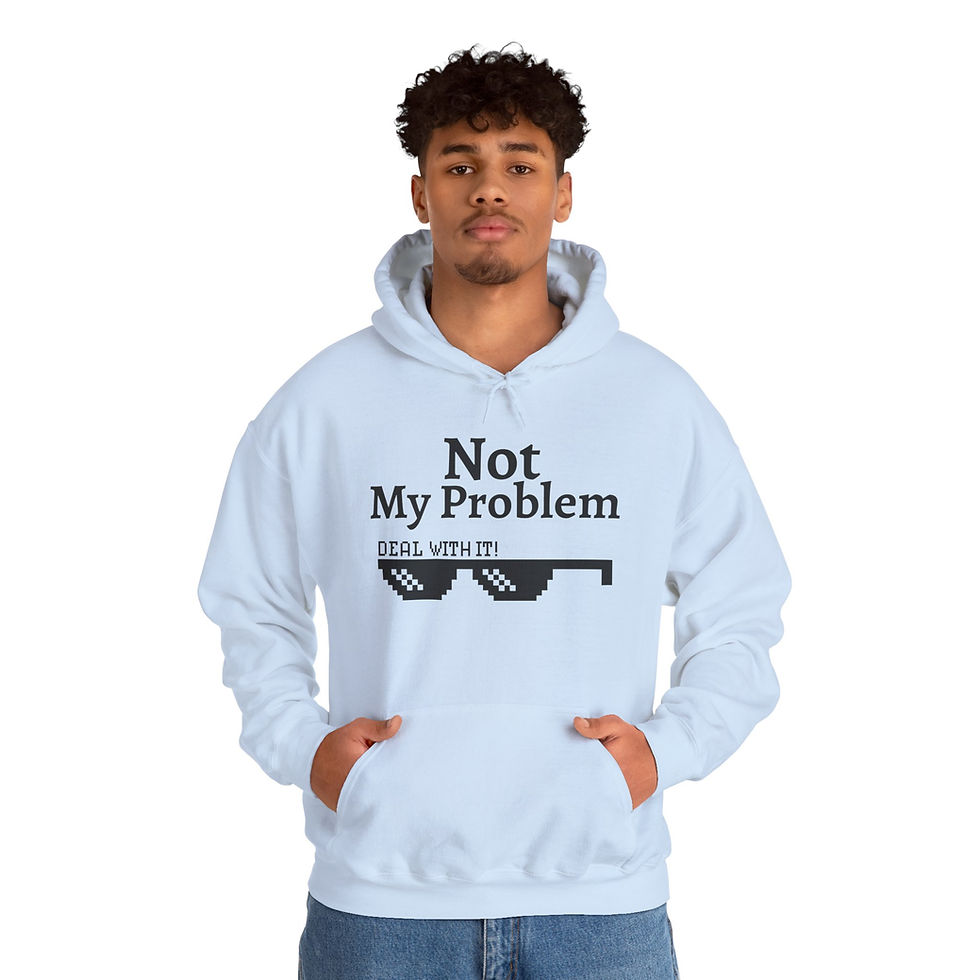 Thumbnail: Deal With It Attitude Unisex Hoodie/Sweatshirt