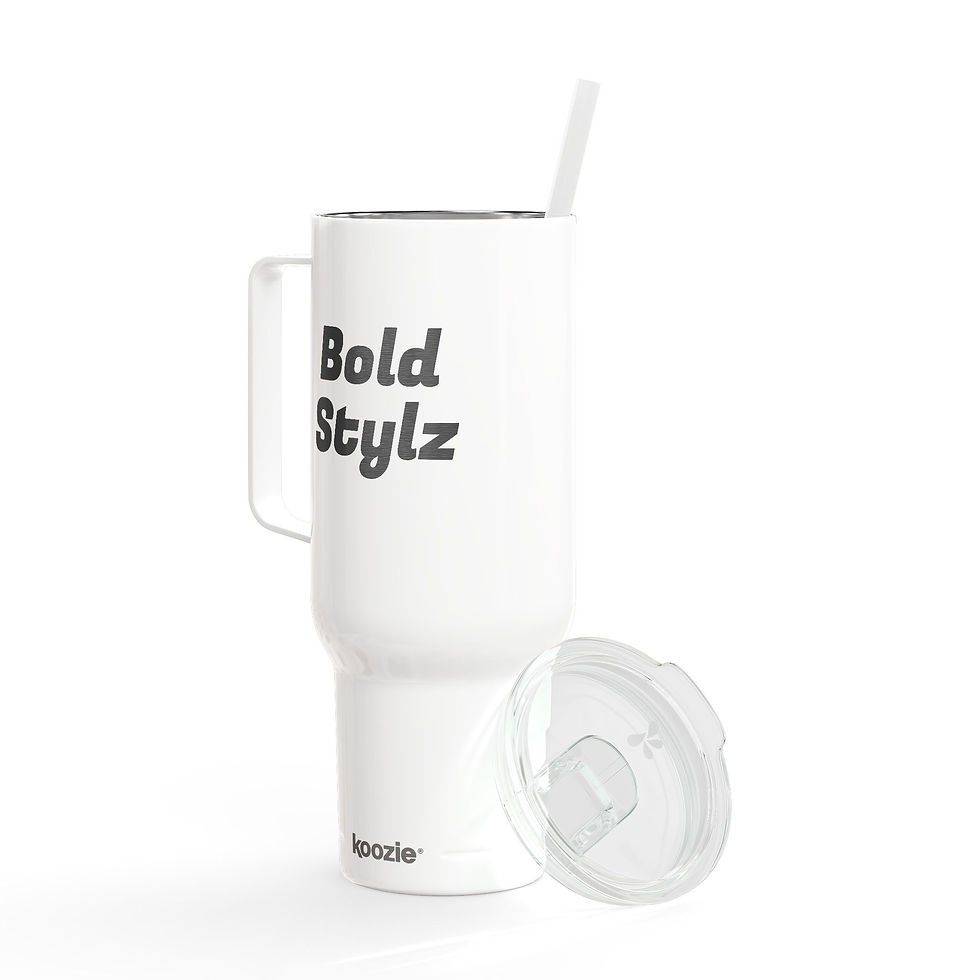 Thumbnail: Engraved Insulated Tumbler With Bold Stylz
