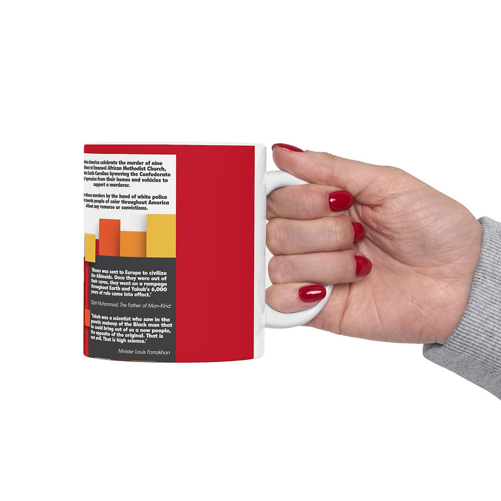 Thumbnail: Political Quote Ceramic Mug — Not For Sale Custom Made For A Client 