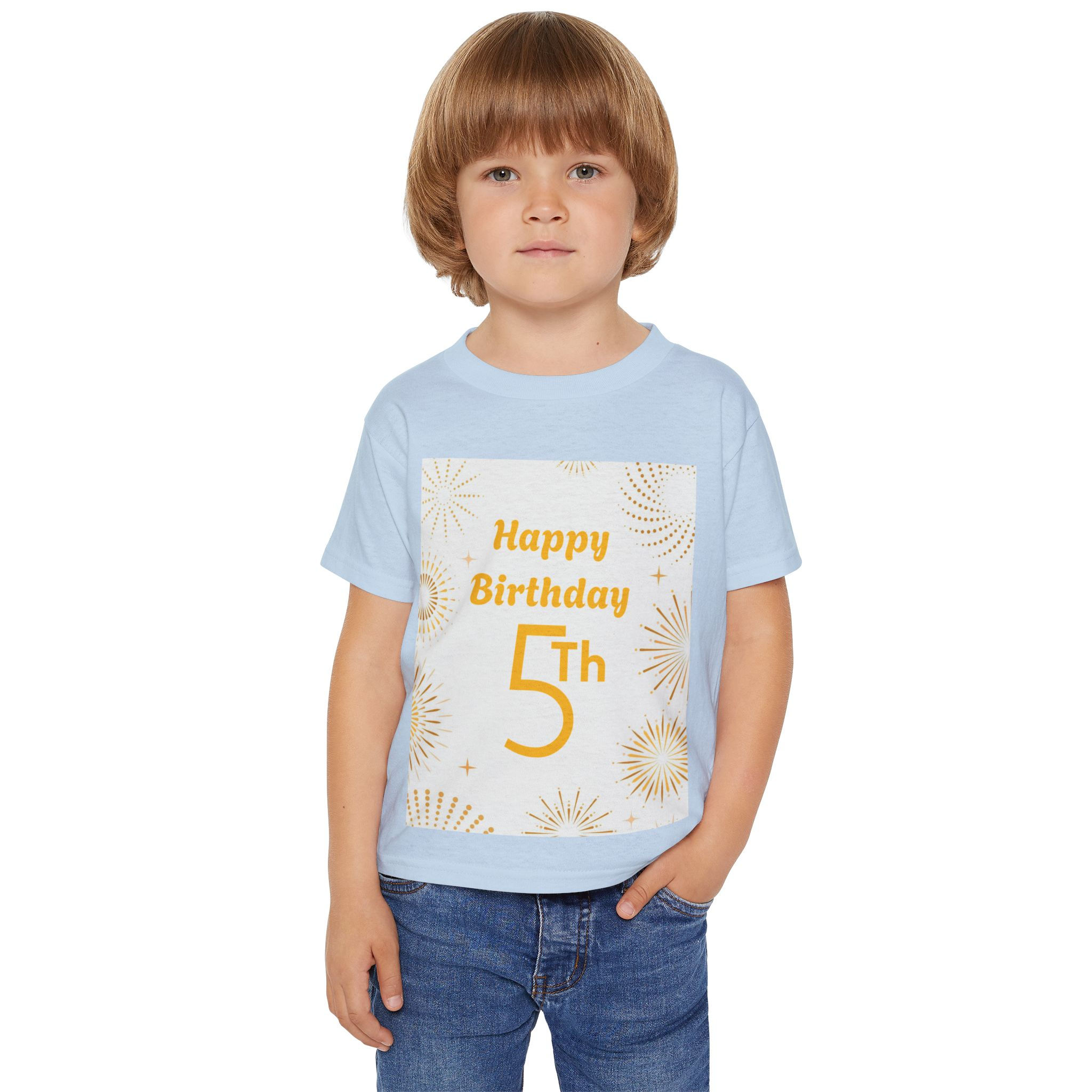 Birthday Custom Toddler Birthday T-Shirt - 