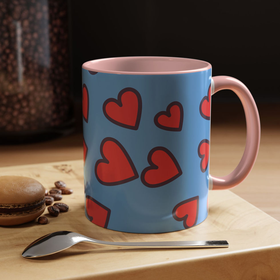 Thumbnail: Vibrant Love Accent Coffee Mug