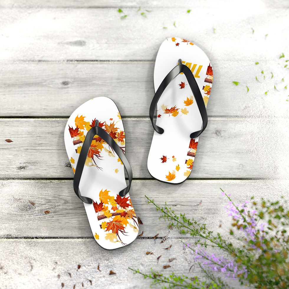 Thumbnail: Autumn Leaf Flip Flops