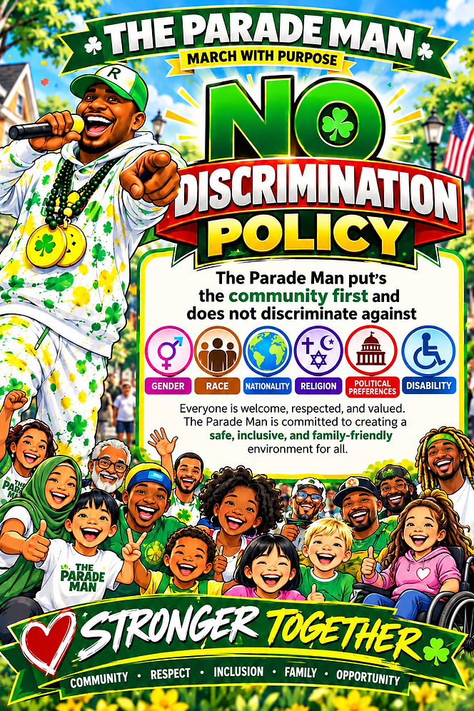 The-Parade-Man-No-Discrimination-Policy