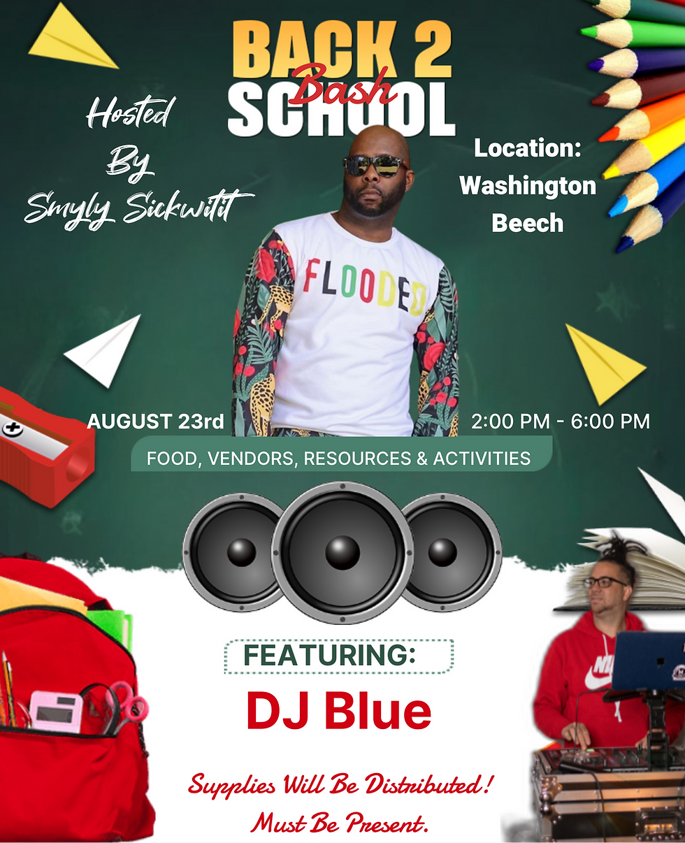 Back to School Back Pack Giveway BBQ