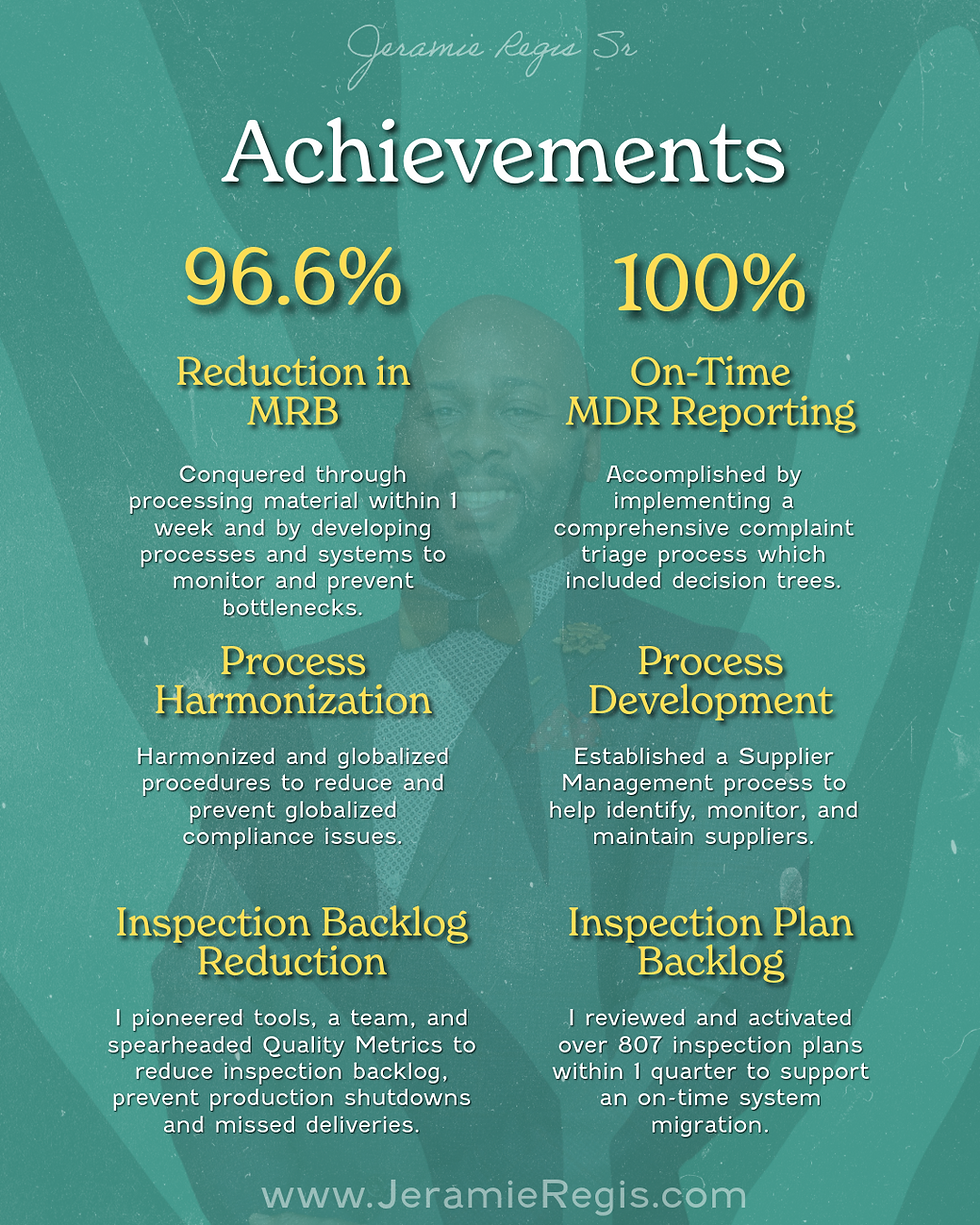 Transforming Quality and Driving Excellence in Medical Device Manufacturing