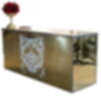 Gold mirror bar