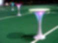 Light up highboy table