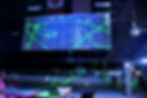 String projection screen
