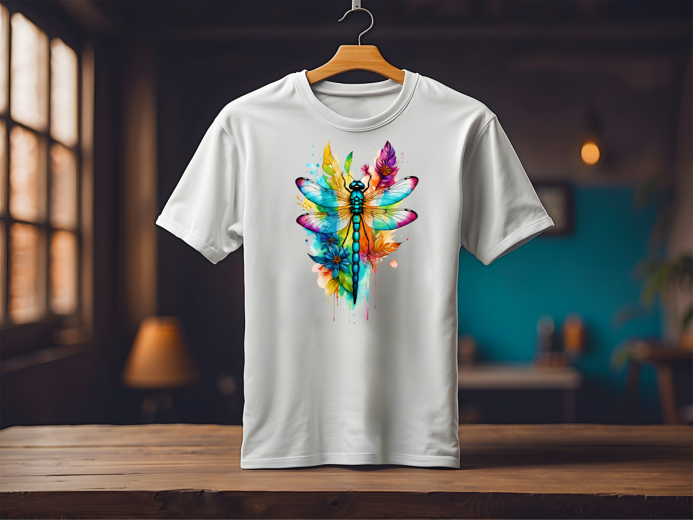 Dragonfly (Ink on Alcohol style Nr.5)