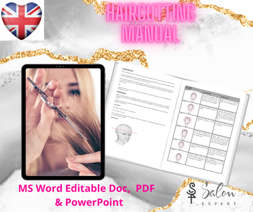 Hairdressing Notes.pdf Hair Cutting Hairdressing Editable Training Manual | Salonexpert