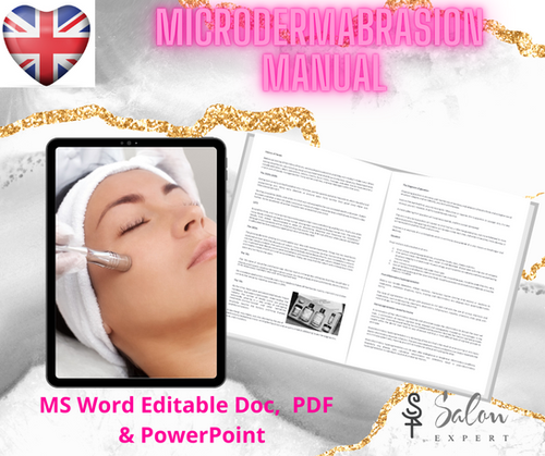 Microdermabrasion Editable Training Manual