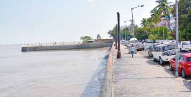 Far south, the strip is signed off by the lovely pier-embracing bay location the Radio Club boasts. Pic: Shadab Khan, Mid-day