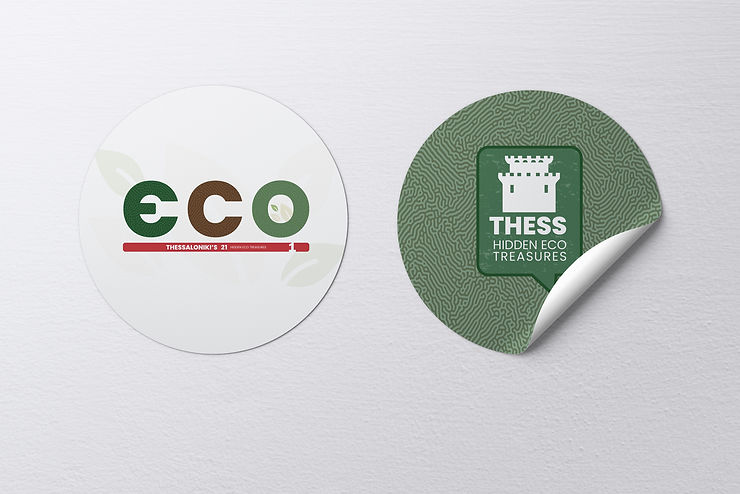 Thessaloniki's eco-treasures || graphic designer: Tsilopoulos Rafael