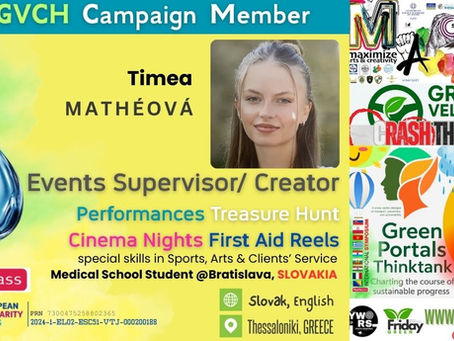 Timea Matheova & the GVCH campaign