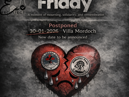 Shadow Friday – A Moment of Silence and Solidarity