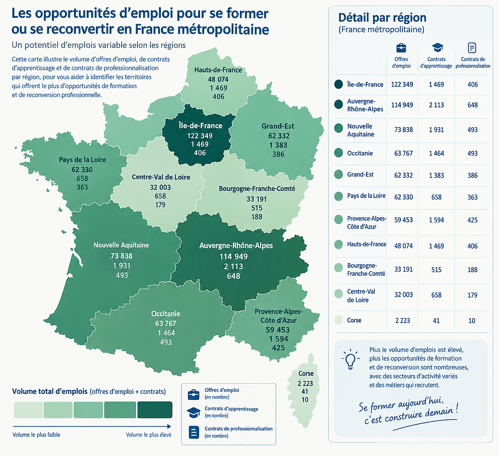 Photographie début septembre 2026 qui. ne prend en compte que les annonces diffusées sur le site de France Travail