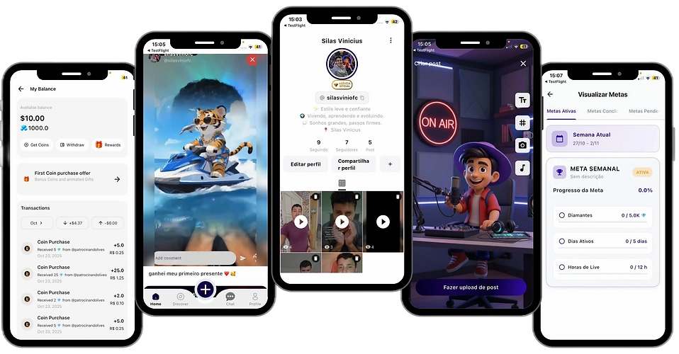 Sua História Live sobre Negócios Digitai
