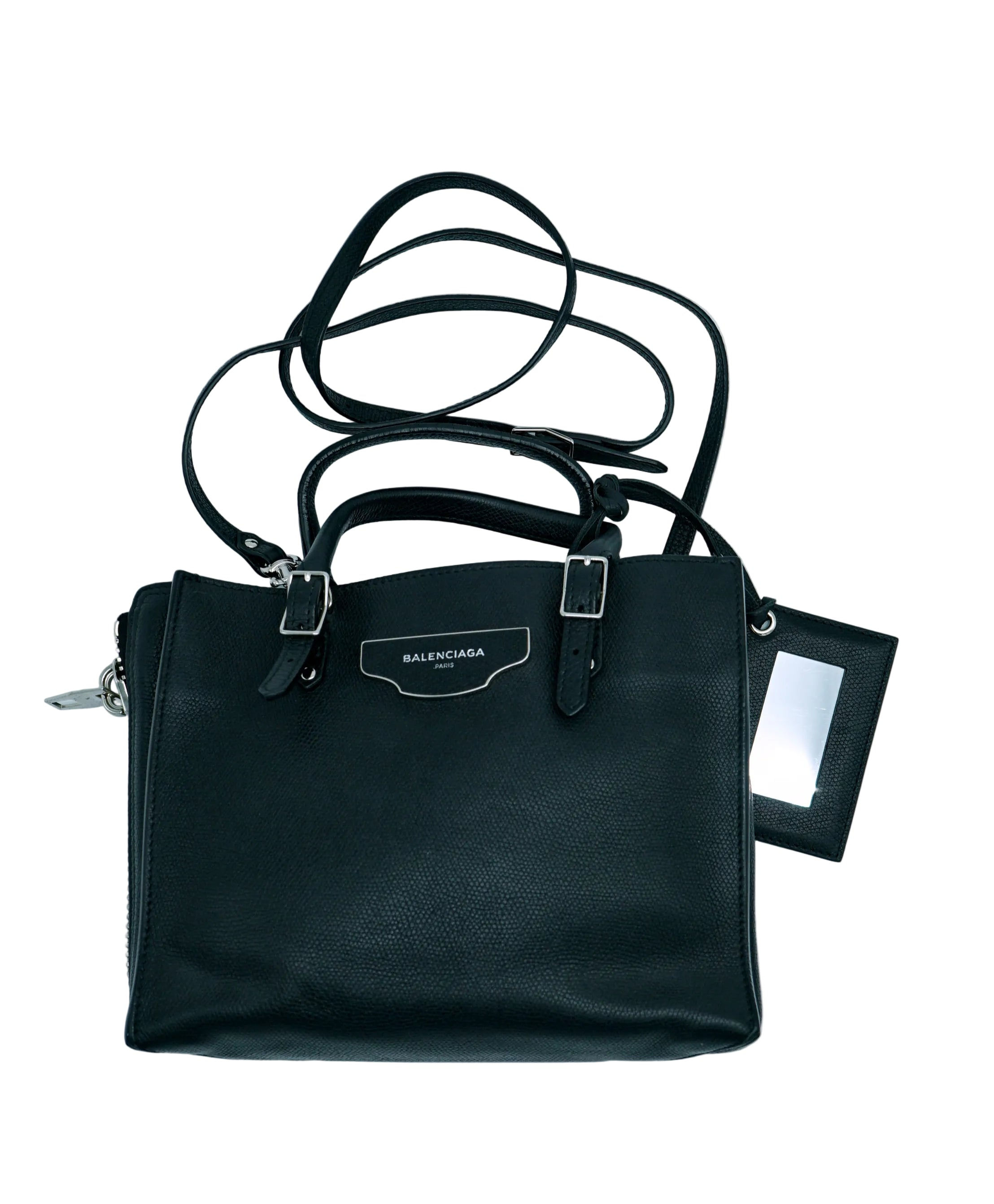 BOLSO BALENCIAGA CREMALLERA PAPIER A6 EN COLOR NEGRO