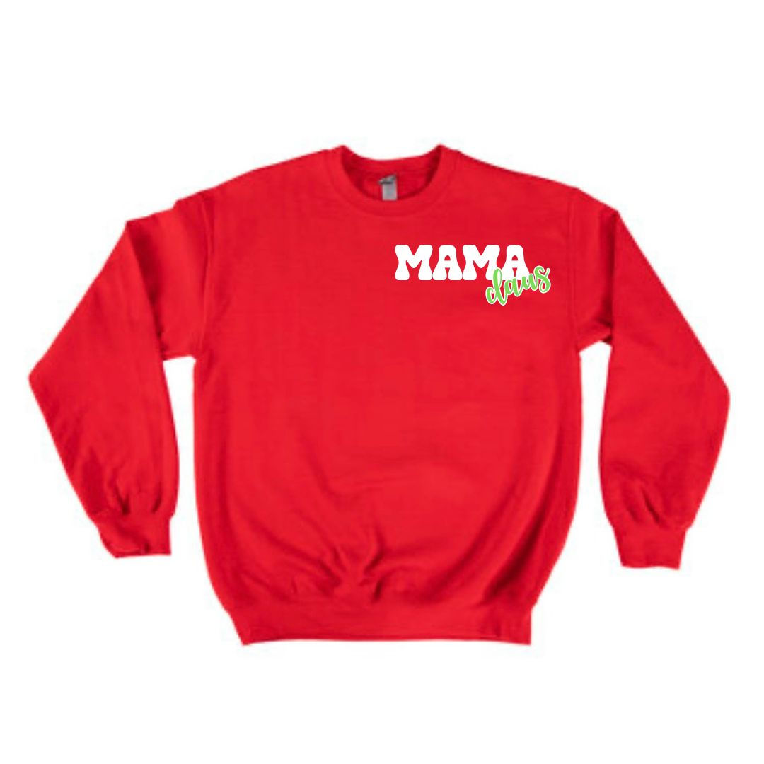 Mama Claus Crewneck Sweatshirt