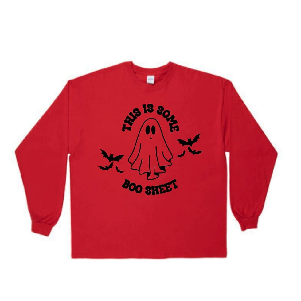 Thumbnail: Boo Sheet Long-Sleeve T-Shirt