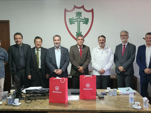 Portuguesa recebe diretoria do Mackenzie para fortalecer laços institucionais e discutir futuras parcerias