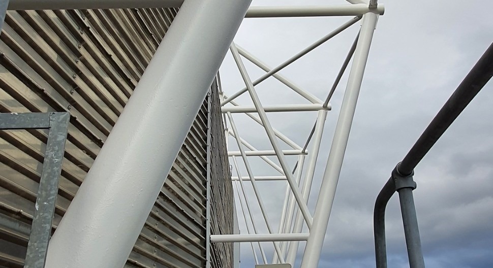 MUFC Structural Steelwork Refurbishment — project photograph 3