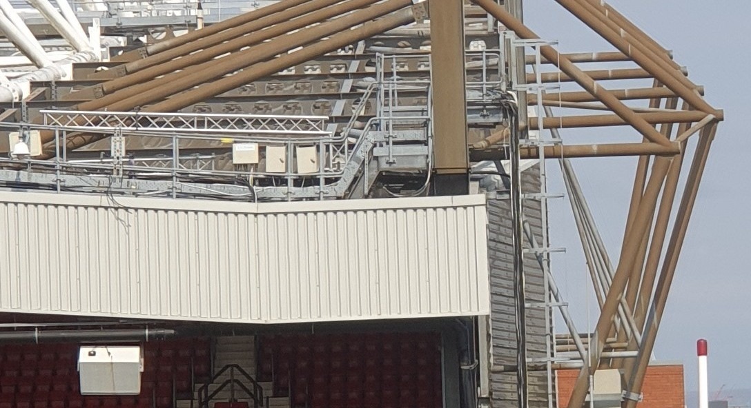 MUFC Structural Steelwork Refurbishment — project photograph 1