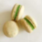 Pistachio macarons