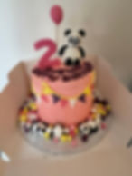 panda cake