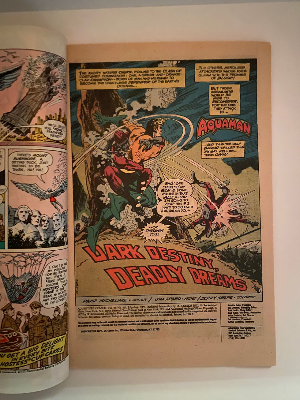 Thumbnail: 4 issues!! Adventure Comics (1977), issues 452, 453, 455, 457