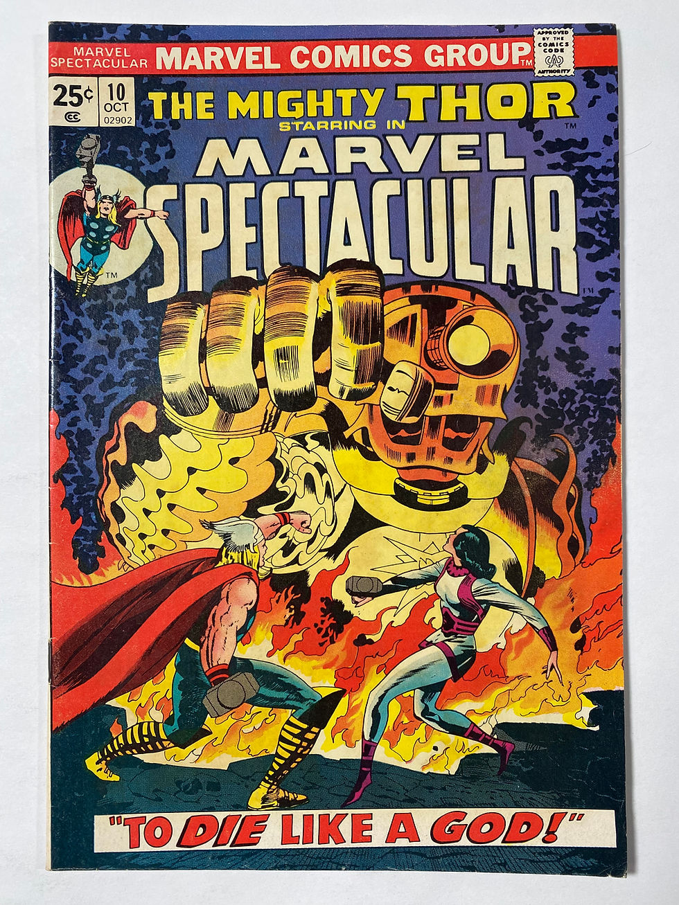 Thumbnail: 2 Marvel Spectacular (1974) featuring Thor issues 10 (G/VG) and 13 (Fair)