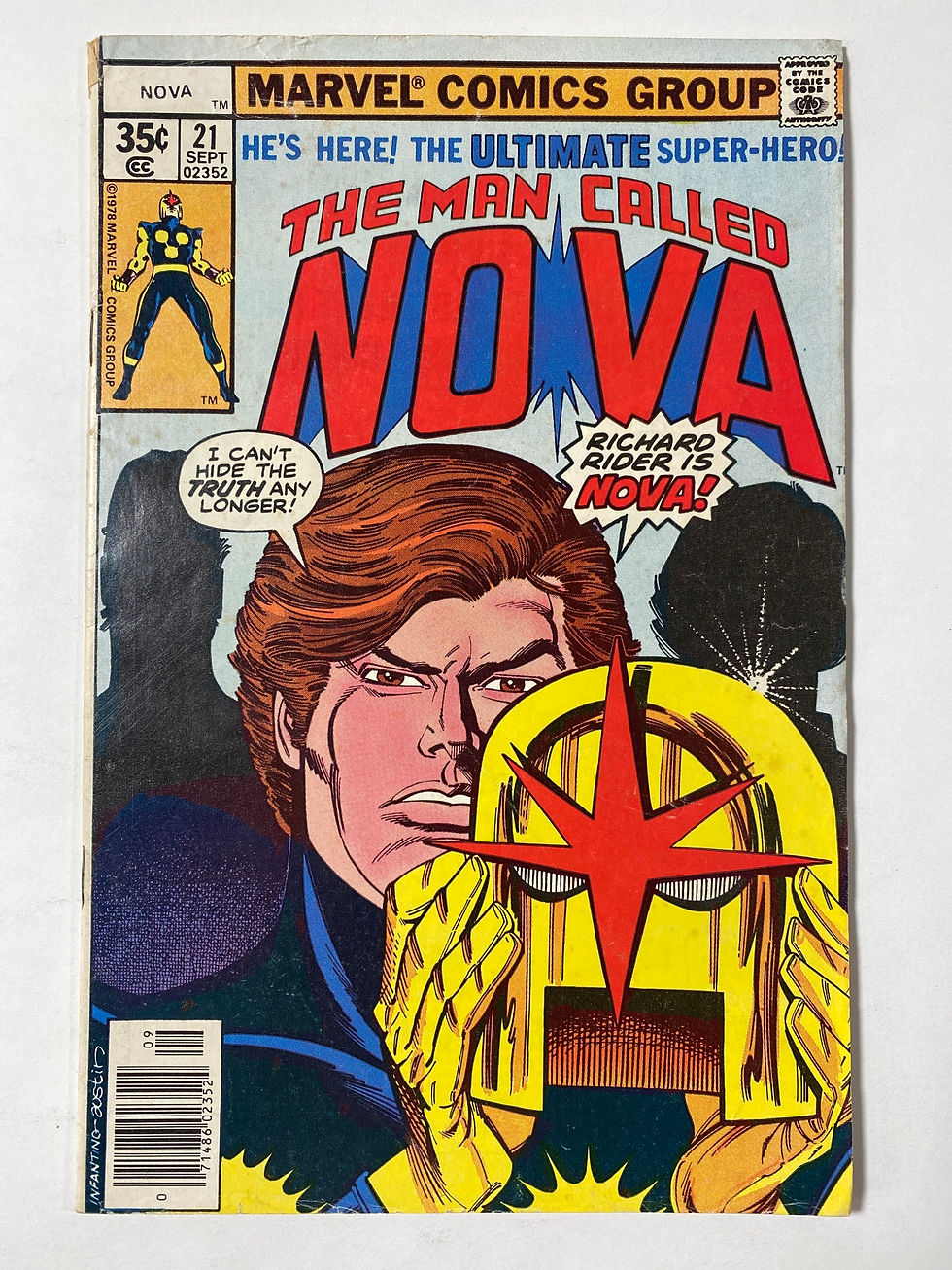 Thumbnail: Marvel Nova (1978) issues 19, 21, 21 - keys! 1st Blackout! 1st Comet! VG/F