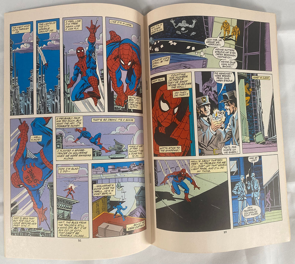 Thumbnail: Spider-Man versus Wolverine #1 1987 Newsstand Edition NM