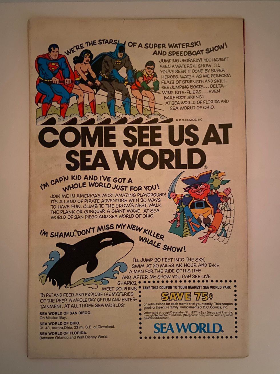 Thumbnail: 4 issues!! Adventure Comics (1977), issues 452, 453, 455, 457