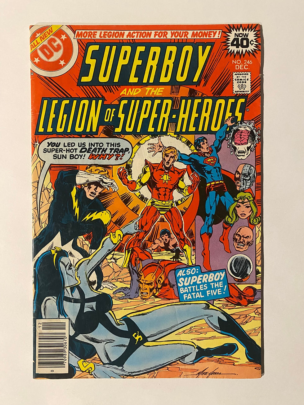 Thumbnail: Superboy and the Legion of Super Heroes (1977) issues 216, 230, 246 Fair to VG