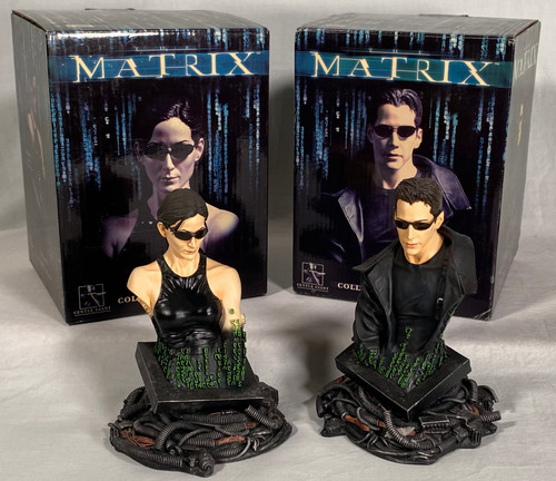 The Matrix Neo and Trinity Gentle Giant 6.5