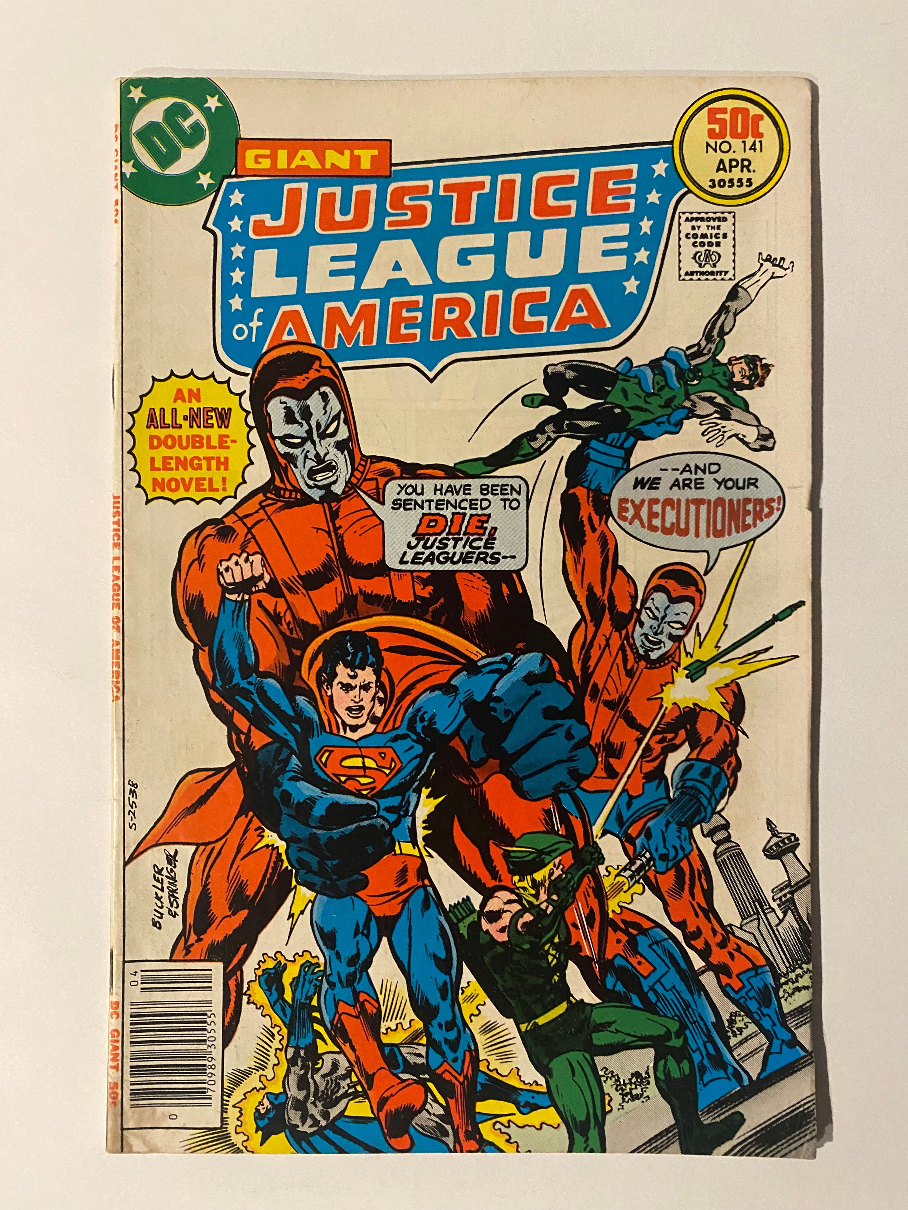 DC Justice League of America (1977) #141 - first app. The Manhunters! F/G