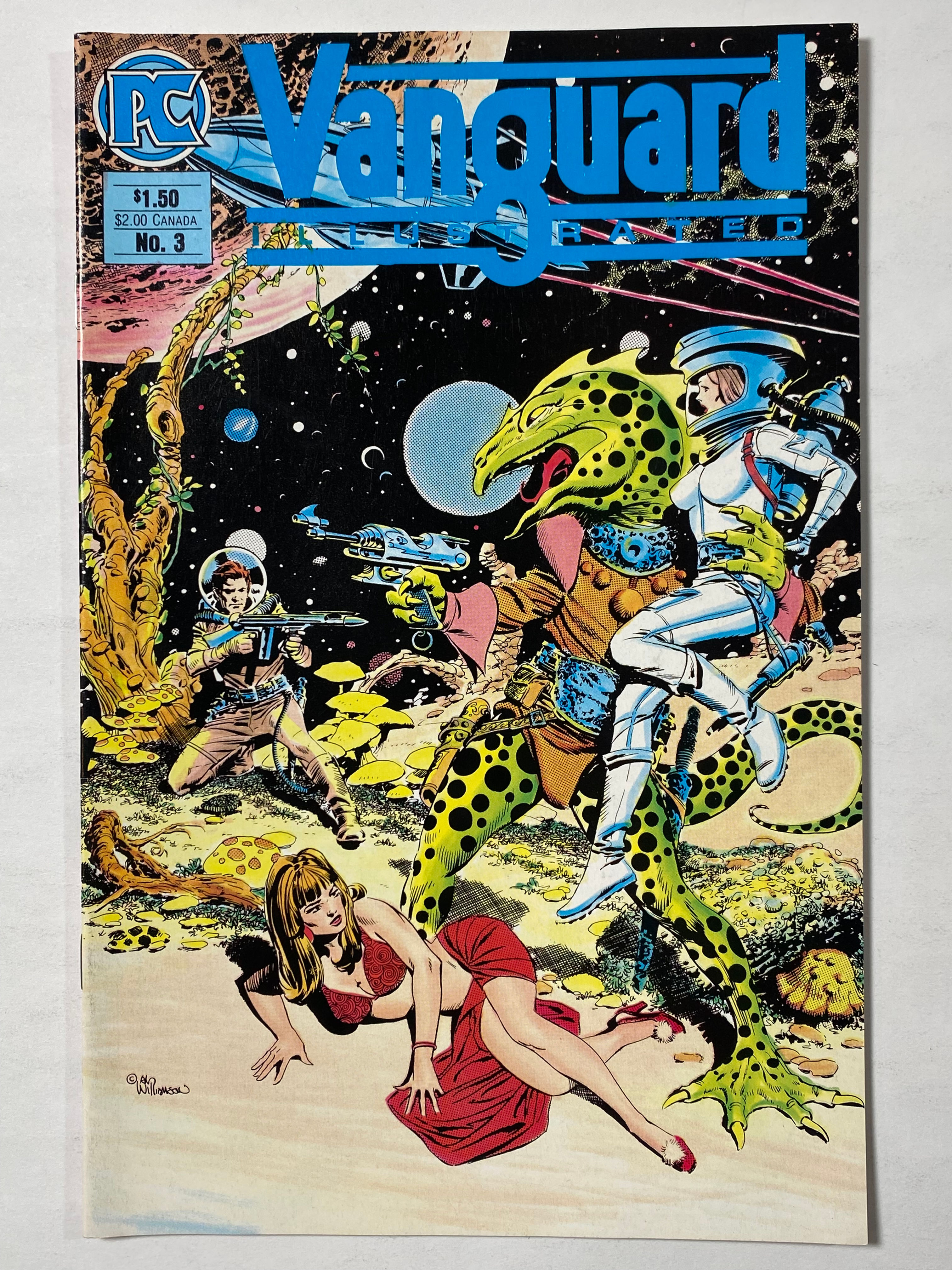 Vanguard Illustrated from Pacific Comics (1984) issue 3 in VF/NM