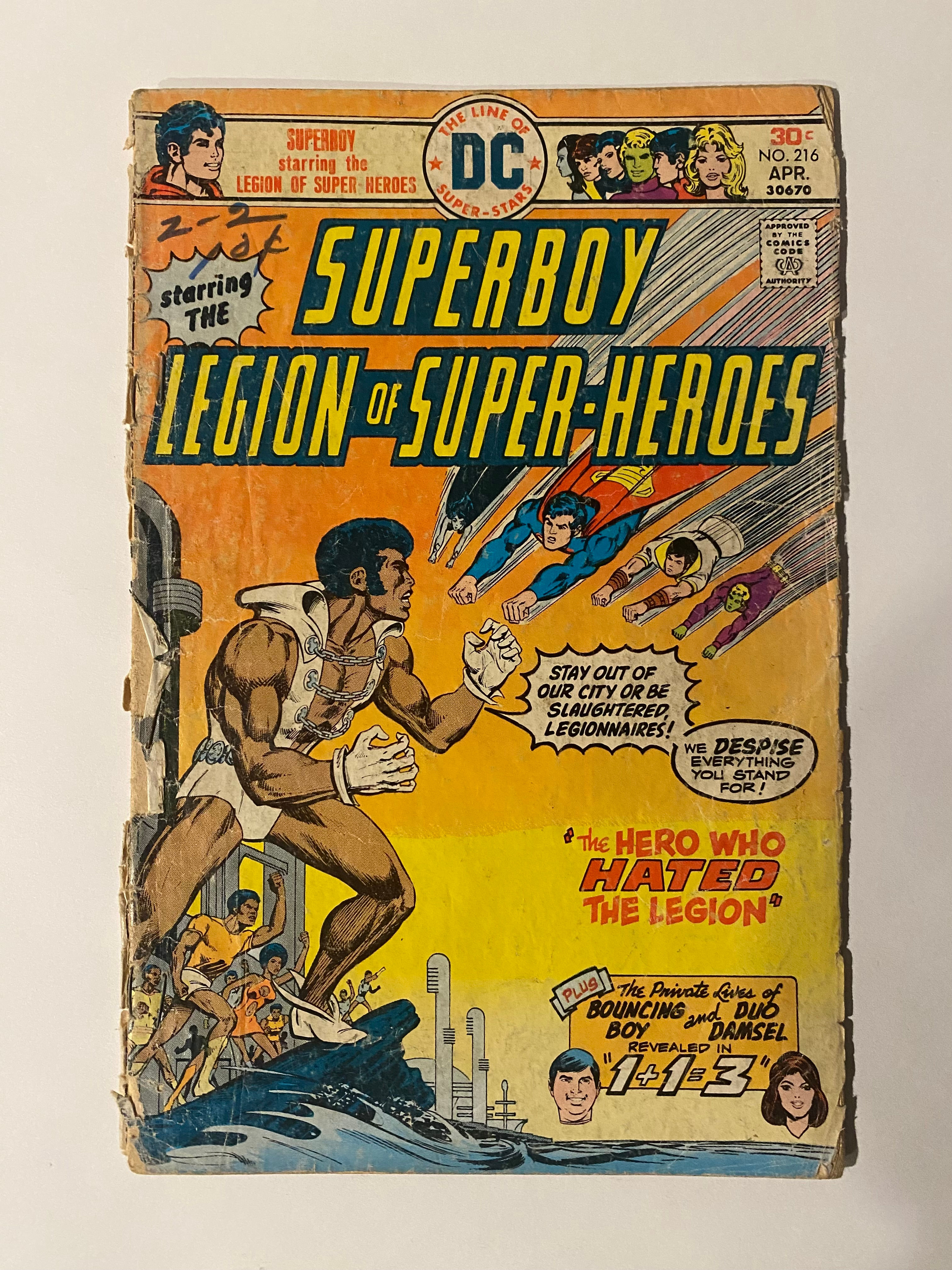 Superboy and the Legion of Super Heroes (1977) issues 216, 230, 246 Fair to VG